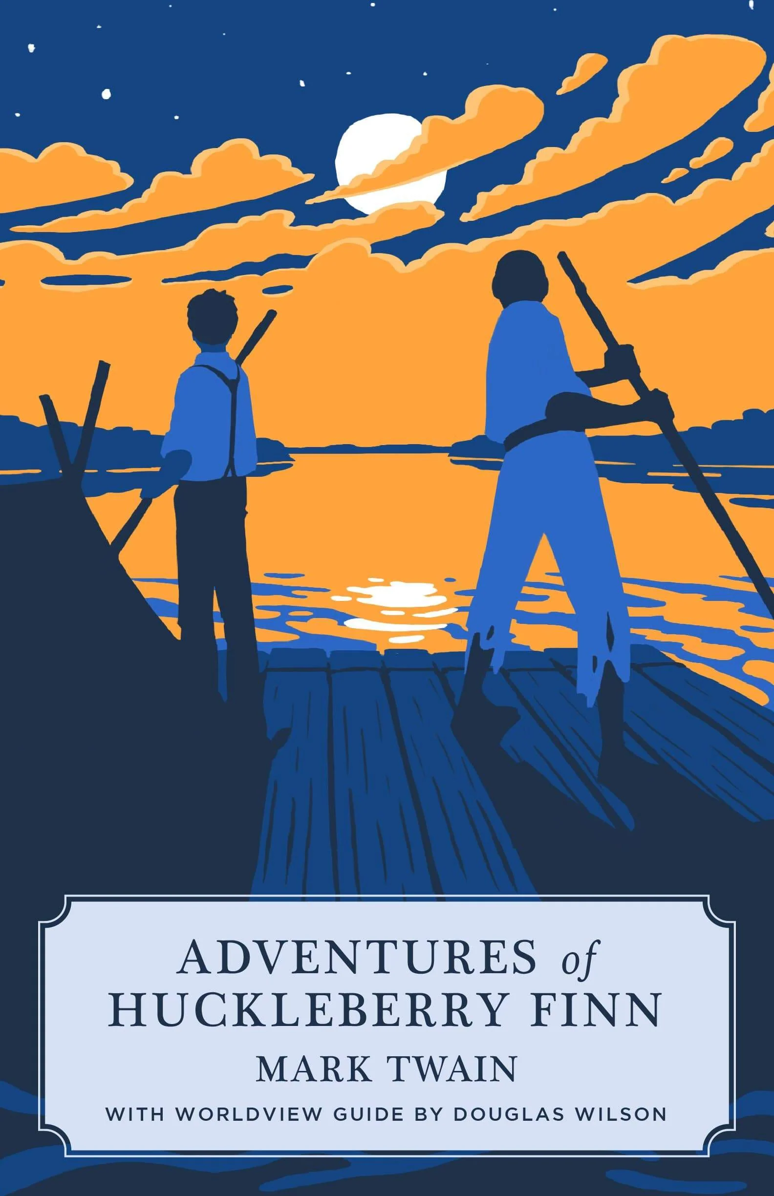 Adventures of Huckleberry Finn Book Cover