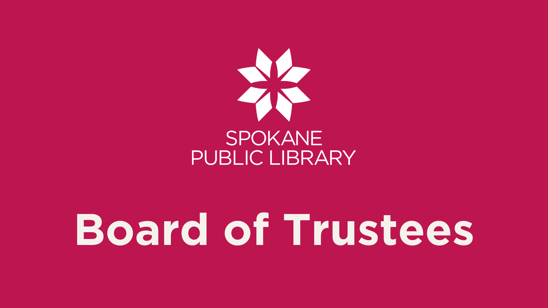 March 2022 Board of Trustees Meeting