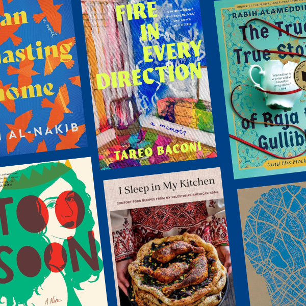 Book covers for Arab American Heritage Month