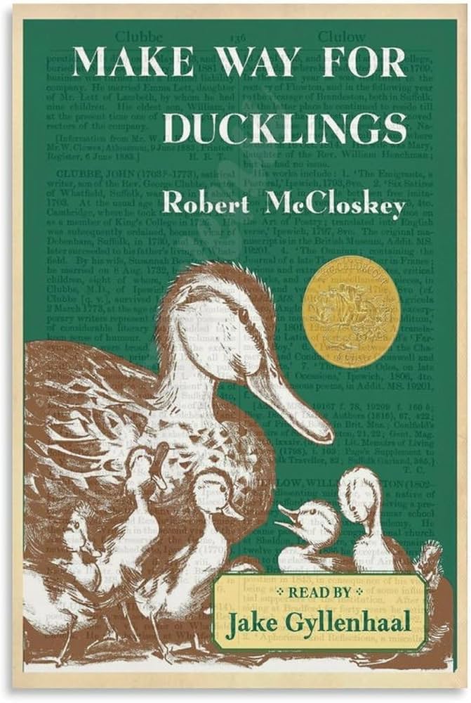 Make Way for Ducklings Book Cover