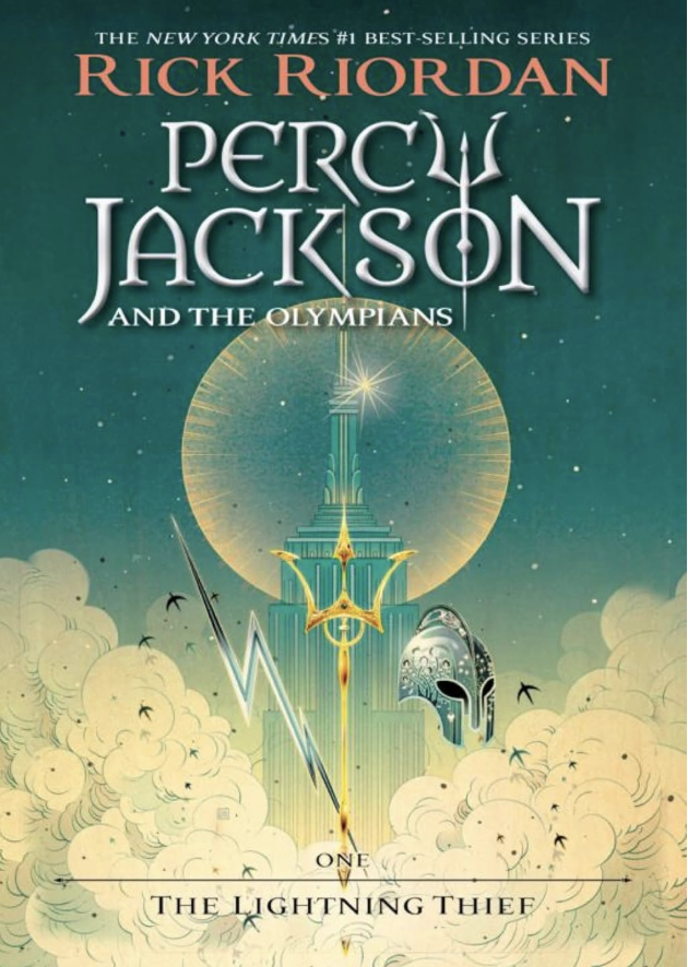 Percy Jackson and the Olympians Book Cover
