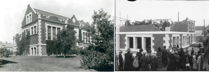 Historic image of Heath Library