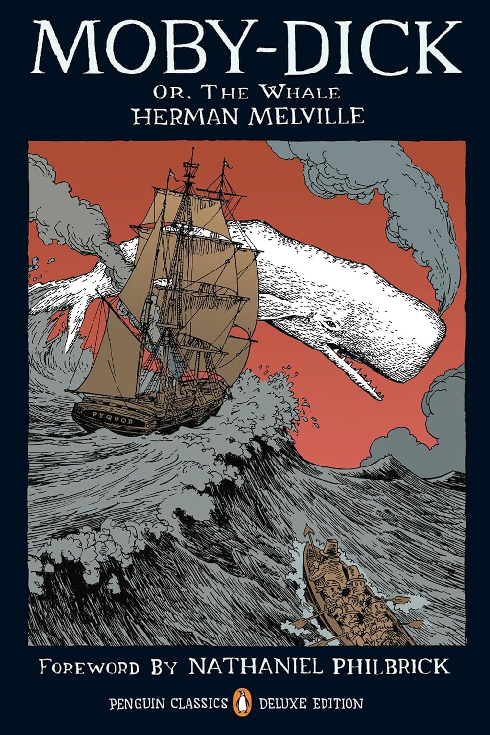 Moby-Dick Or, the Whale Book Cover