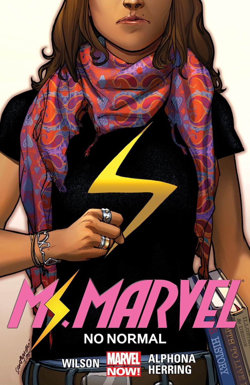 Ms. Marvel Book Cover