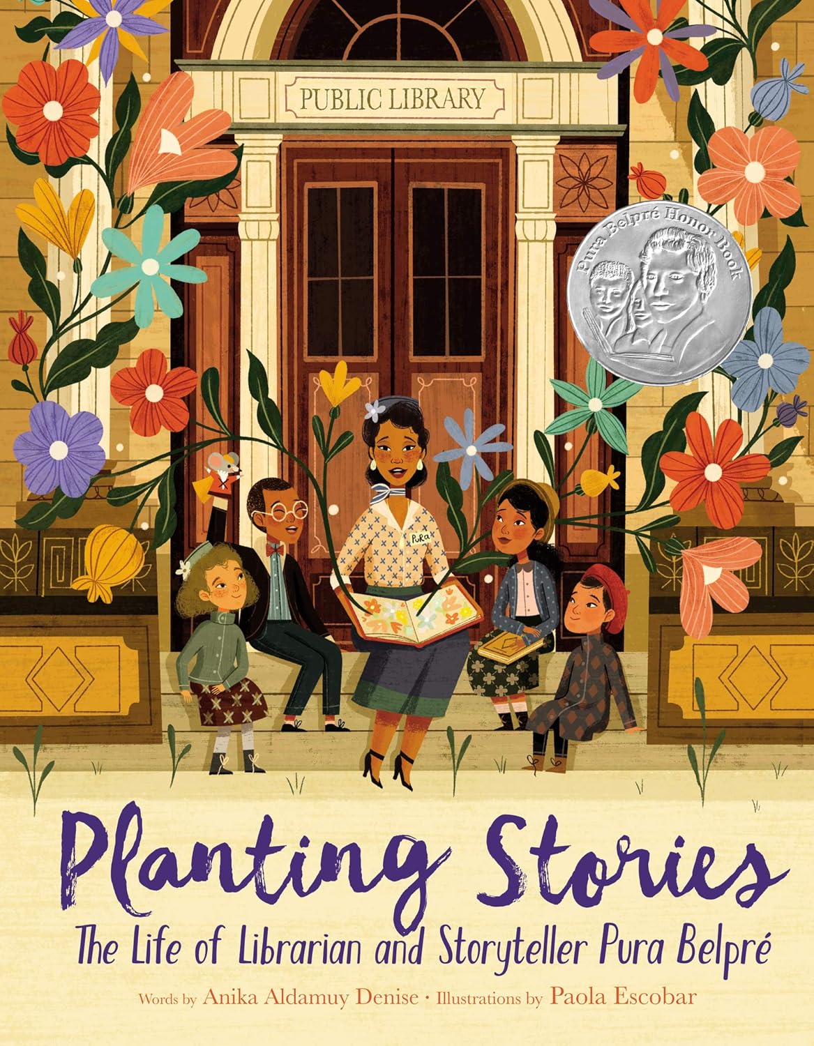 Planting stories: the life of librarian and storyteller Pura Belpre Book Cover